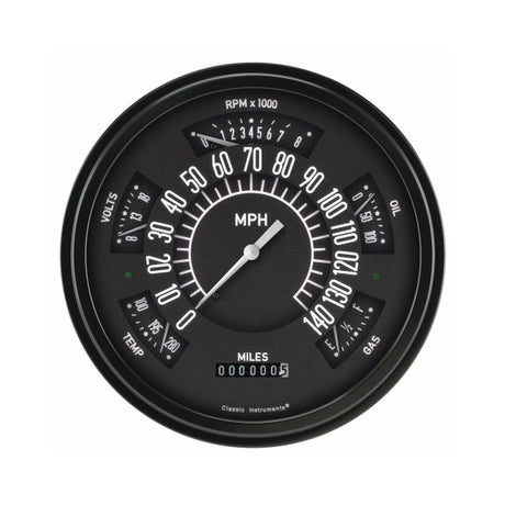 Classic Instruments Black Series Gauge Package | Classic Instruments