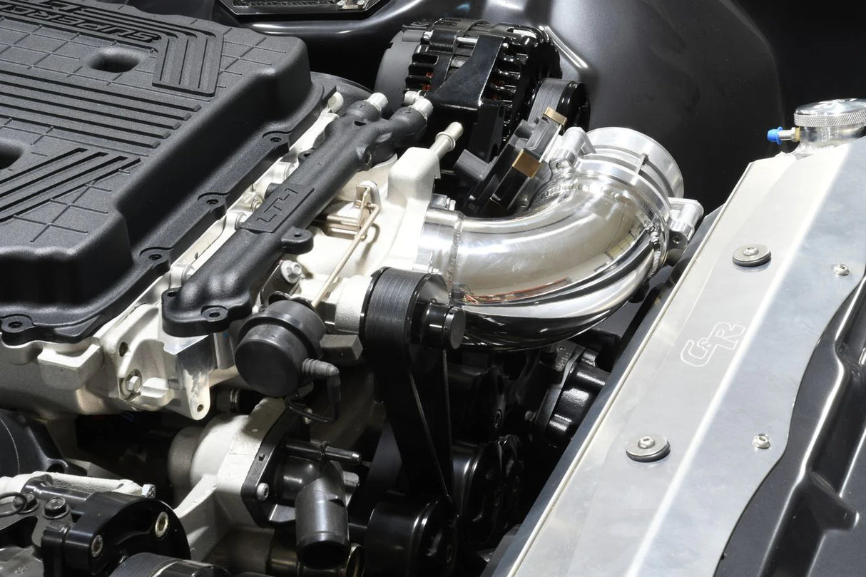 GM LS / LT Throttle Body Flanges - Relocation - Billet Aluminum