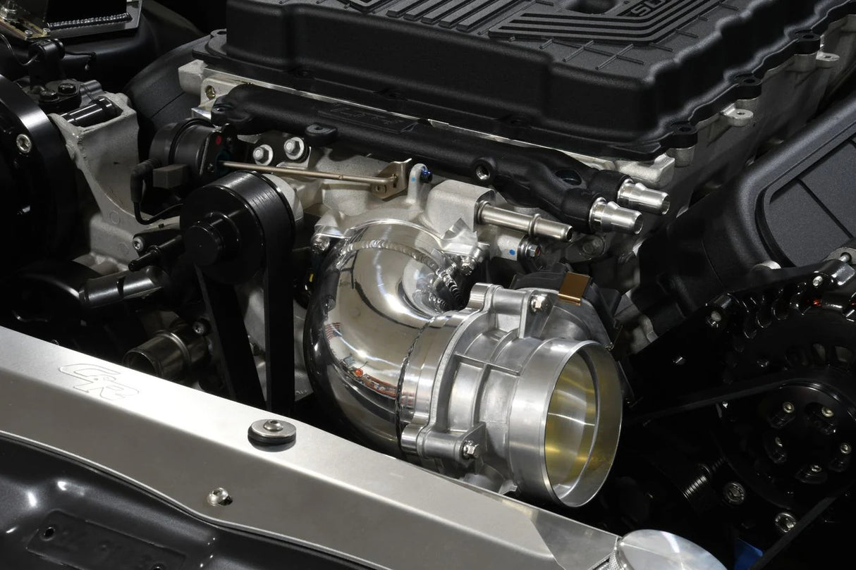 GM LS / LT Throttle Body Flanges - Relocation - Billet Aluminum