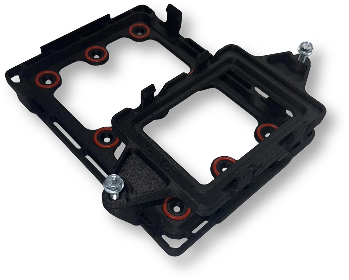 GM E92 ECM and T87 TCM Mounting Bracket - Anti Grounding