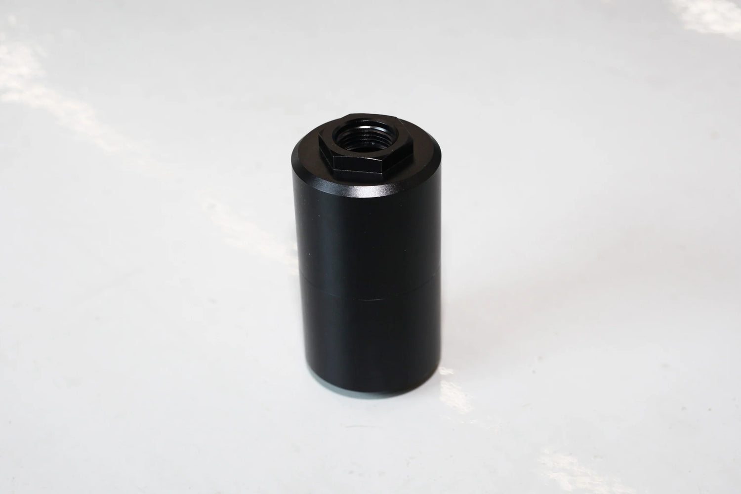 Billet Inline Fuel Filter by DSX - 12 Micron - AN - Post