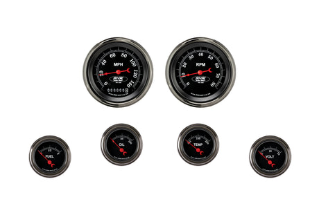 Classic Instruments So-Cal Series 6 Gauge Set | Classic Instruments
