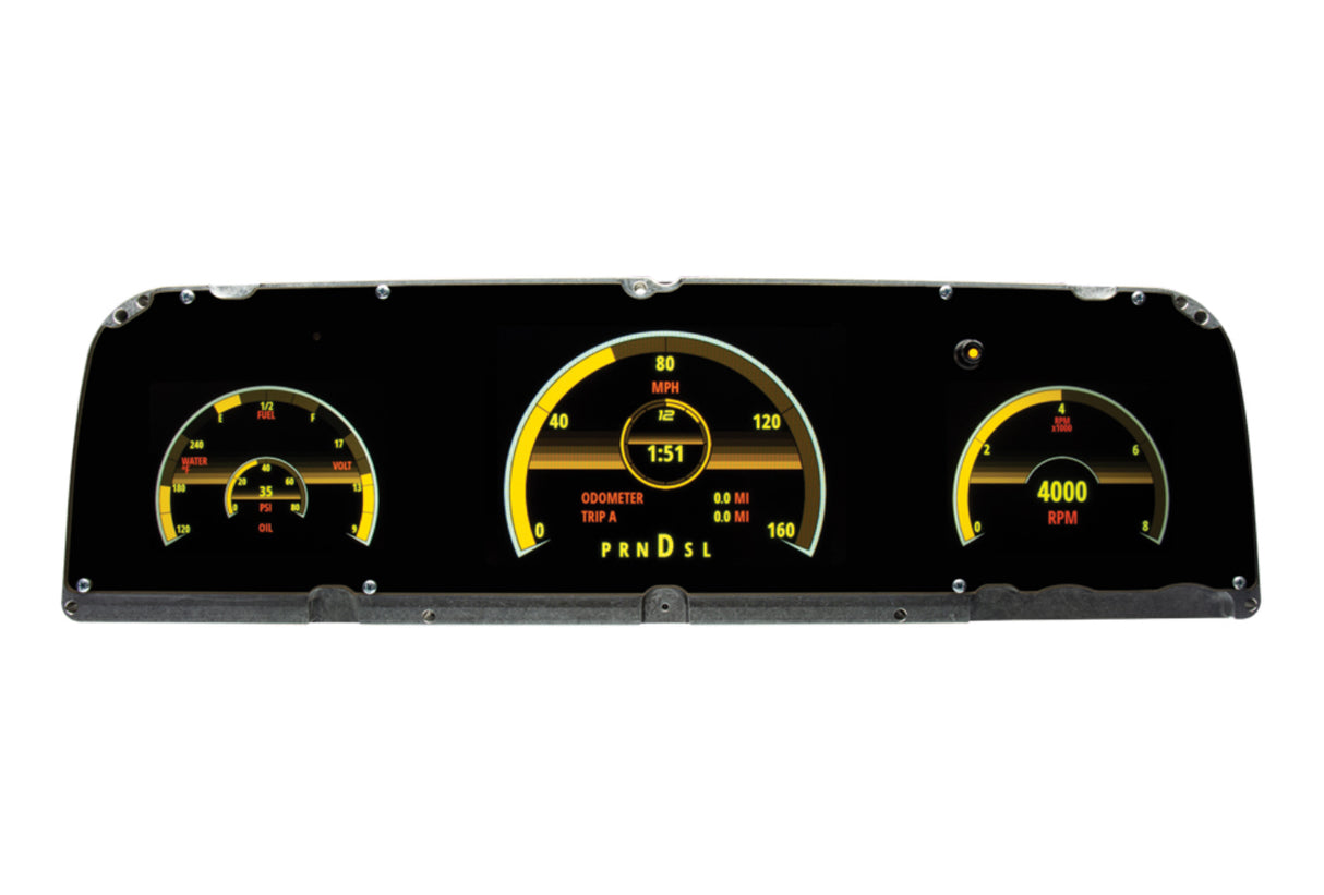 Dakota Digital Grafix Gauges for 64-66 Chevy C10 Pickup - Truck GRFX-64C-PU