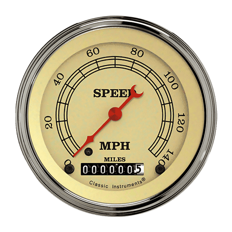 Classic Instruments Vintage 3-3/8" Speedometer Gauge | Classic Instruments