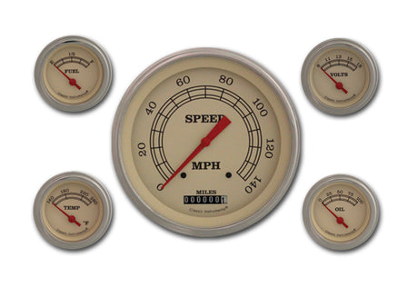 Classic Instruments Vintage Series Five Gauge Set | Classic Instruments