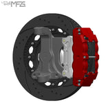 GM AFX Front 16" 6-Piston Big Brake Kit (for Wilwood AFX ProSpindles) Camaro Chevelle Nova by LSMFG