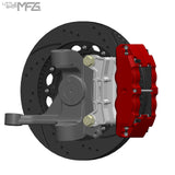 GM 1963-1987 C10 Front 16" 6-Piston Big Brake Kit (for Wilwood Aluminum ProSpindles) by LSMFG