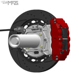 GM 60-87 C10 Rear 14" 4-piston Big Brake Kit 12 Bolt by LSMFG
