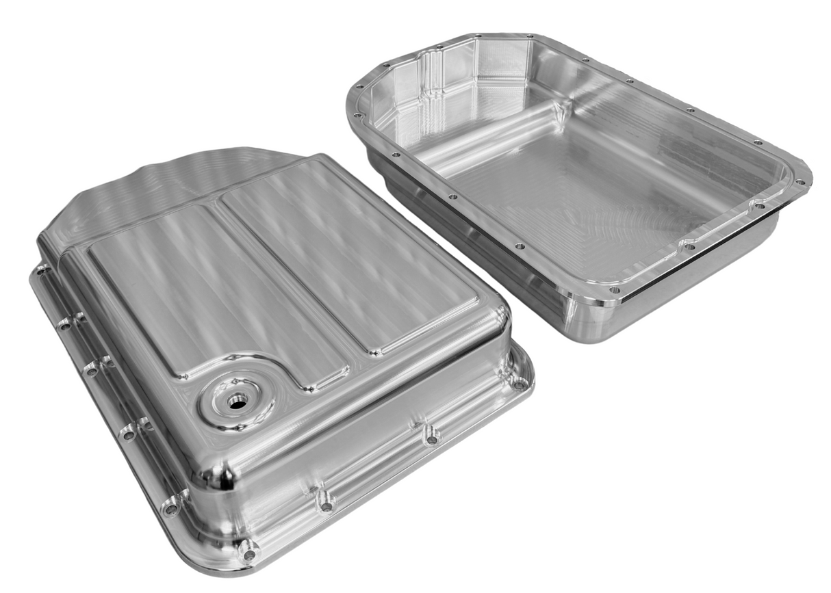 Billet Aluminum 4L80e Transmission Pan - 4L85e Trans Oil