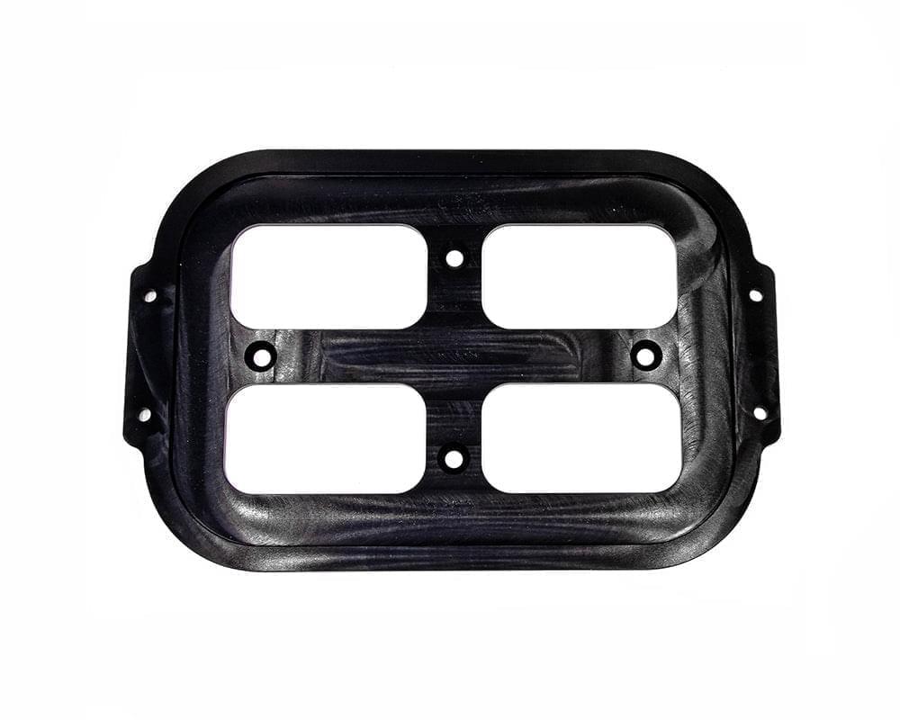 Billet Optima Battery Mount, Grid Top