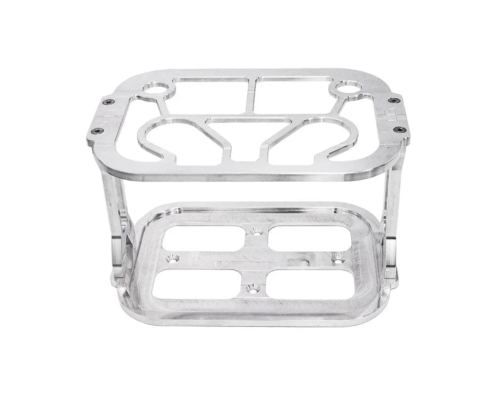 Billet Optima Battery Mount, Grid Top