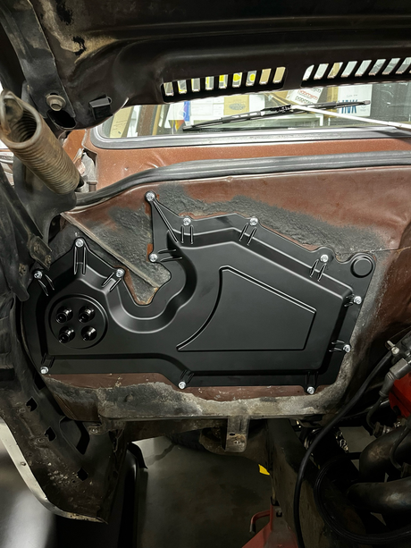 Billet Firewall Cover Panel for 1973-1987 Square Body Chevy Pickup - Aluminum