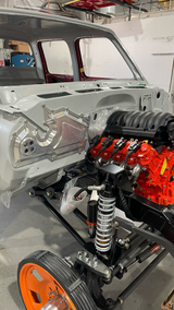 Billet Firewall Cover Panel for 1973-1987 Square Body Chevy Pickup - Aluminum