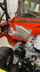 Billet Firewall Cover Panel for 1973-1987 Square Body Chevy Pickup - Aluminum