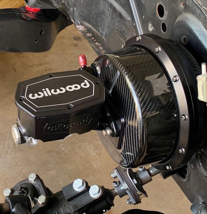 Carbon Fiber Brake Booster 9 Inch - by MP Brakes - Carbon X