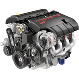 LS1 LS2 LS3 Corvette Accessory Drive System WITH LOW MOUNT AC from GM - 19421444 C5 C6