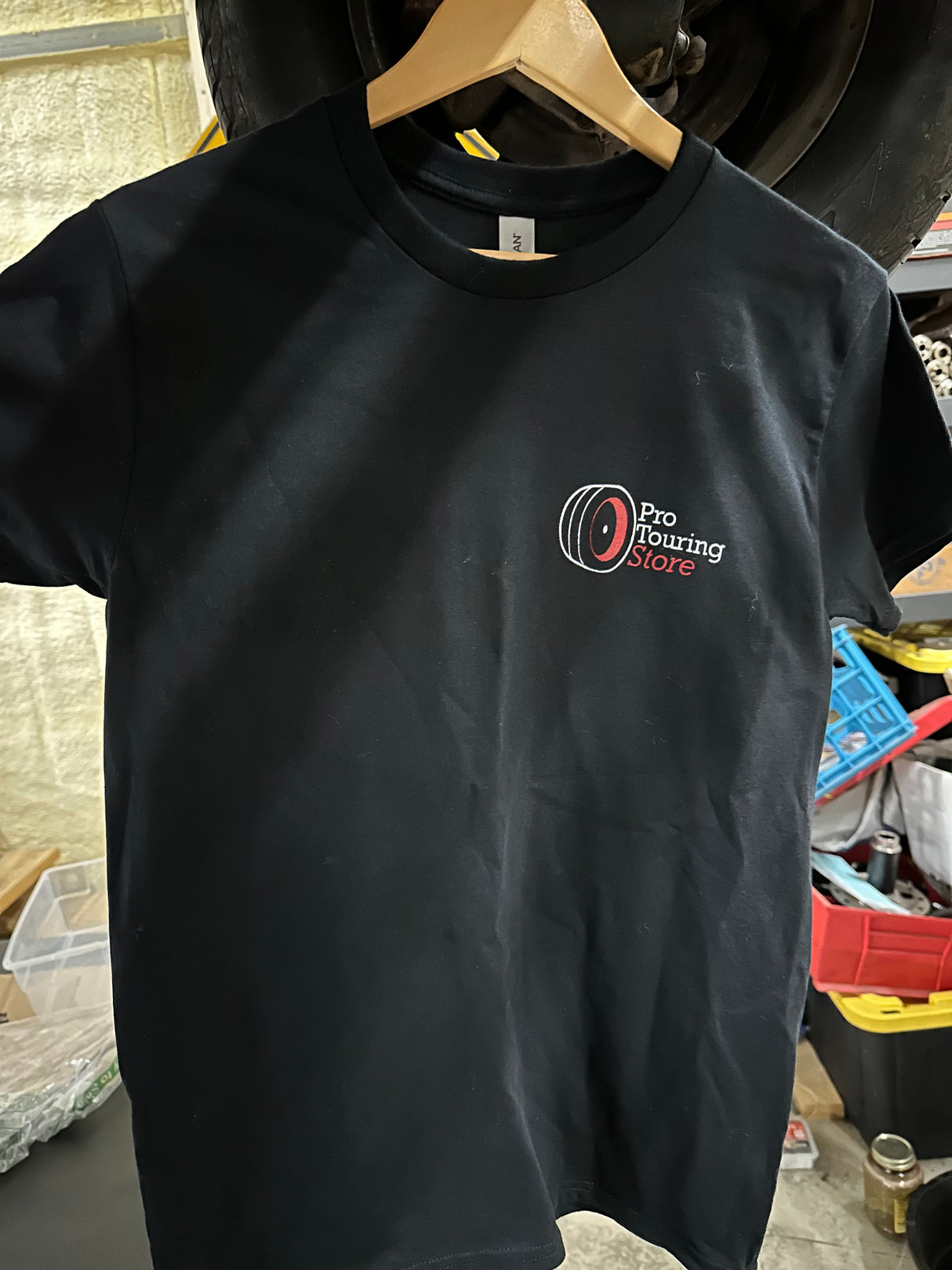 Pro Touring Store T-Shirt - Red Camaro