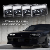 1982-1992 Camaro LED Headlight Kit w/ Built in Parking/Turn Signal Lights DRL