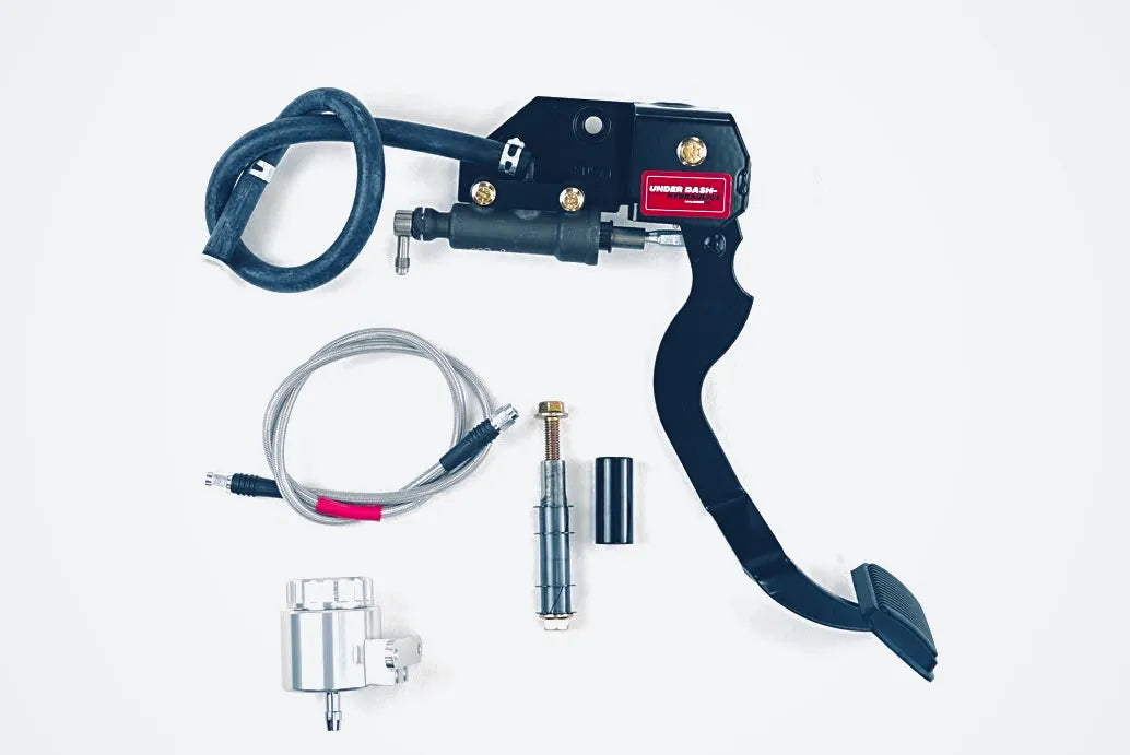 Malwood 1971-73 Mustang Under-Dash Hydraulic Master Cylinder / Clutch Pedal Kit - WITH POWER BRAKES