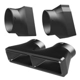 1982–1992 Camaro AC Duct Adapter Kit – 3D Printed, Fits Aftermarket Systems