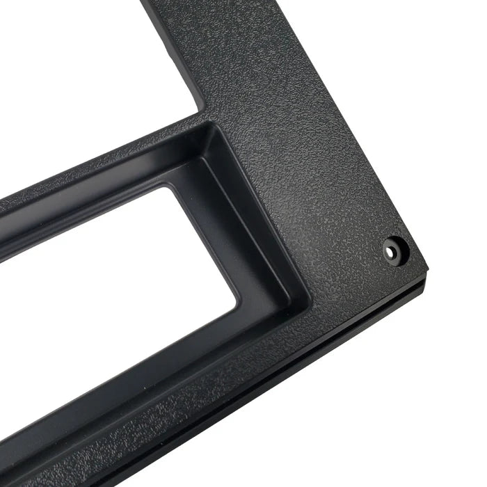 1982–1992 Camaro Reverse Mount Double DIN Radio Bezel – ABS Injection Molded