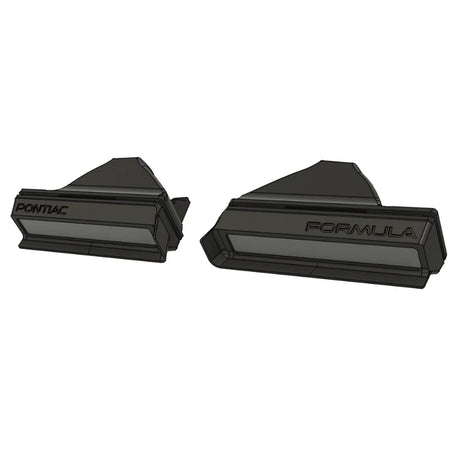 1982-1990 Firebird/Trans Am CLEAR Front Turn Signals (Turn Signal Housings Only)