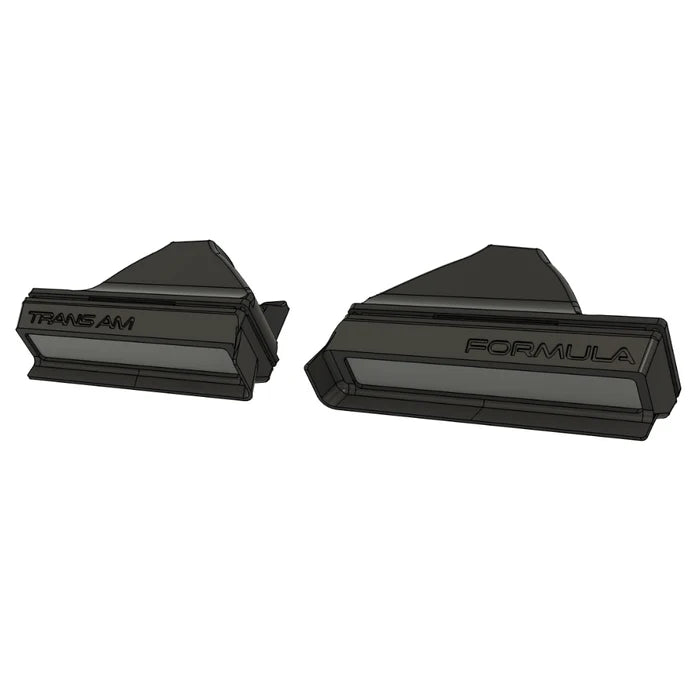 1982-1990 Firebird/Trans Am CLEAR Front Turn Signals (Turn Signal Housings Only)
