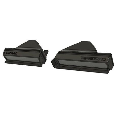 1982-1990 Firebird/Trans Am CLEAR Front Turn Signals (Turn Signal Housings Only)