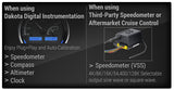 Dakota Digital GPS Speedometer & Compass Interface - GPS-50-2