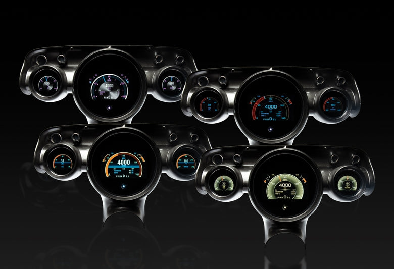 Dakota Digital Grafix Gauges for 57 Chevy Car - Bel Air GRFX-57C