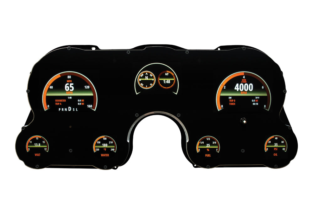 Dakota Digital Grafix Gauges for 67-72 Chevy C10 Pickup - Truck GRFX-67C-PU