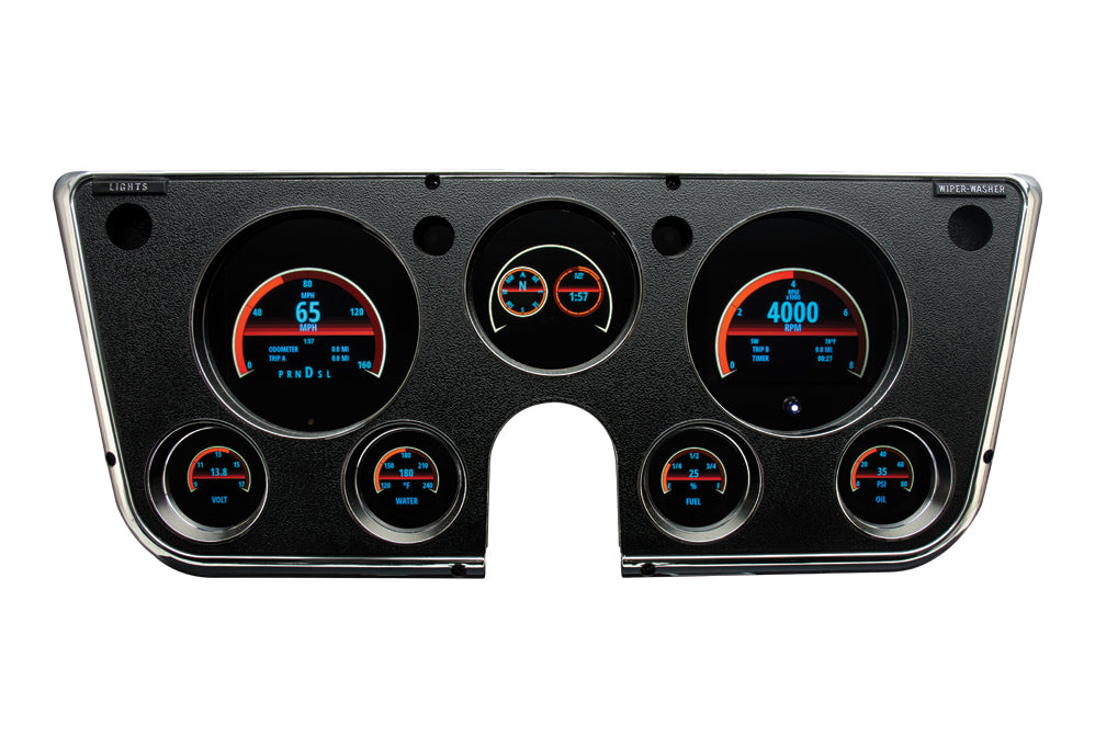 Dakota Digital Grafix Gauges for 67-72 Chevy C10 Pickup - Truck GRFX-67C-PU