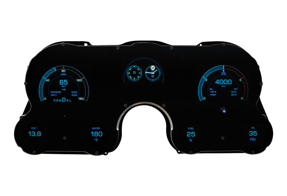 Dakota Digital Grafix Gauges for 67-72 Chevy C10 Pickup - Truck GRFX-67C-PU