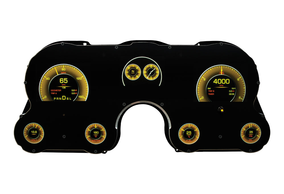 Dakota Digital Grafix Gauges for 67-72 Chevy C10 Pickup - Truck GRFX-67C-PU
