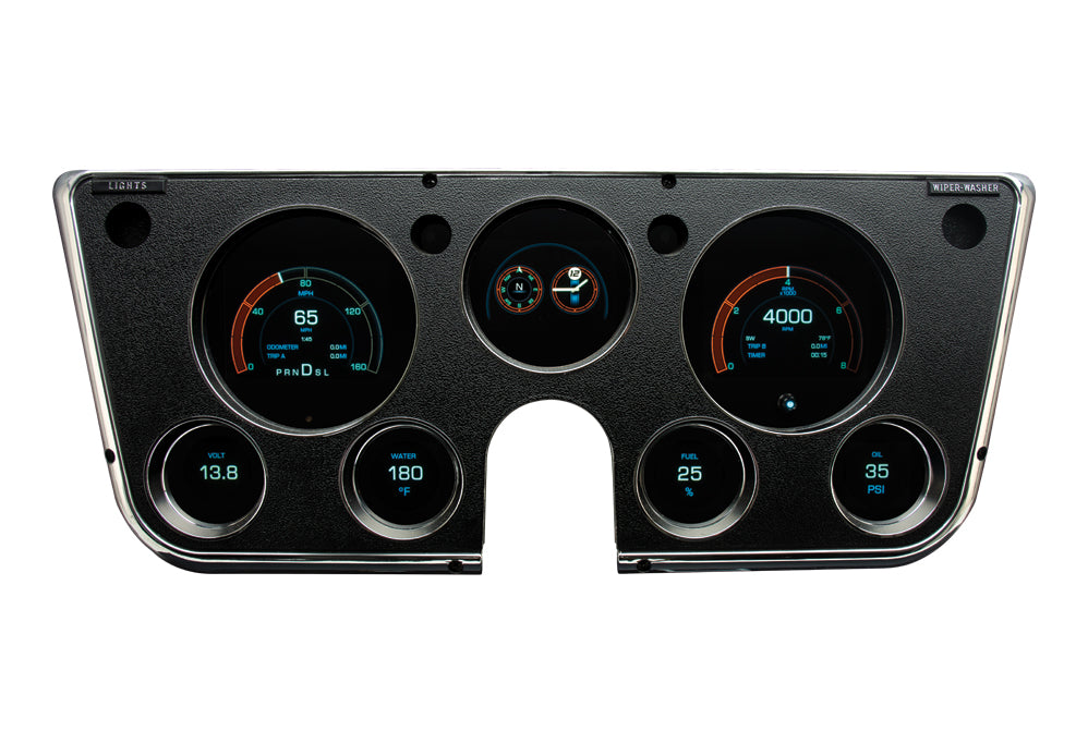 Dakota Digital Grafix Gauges for 67-72 Chevy C10 Pickup - Truck GRFX-67C-PU