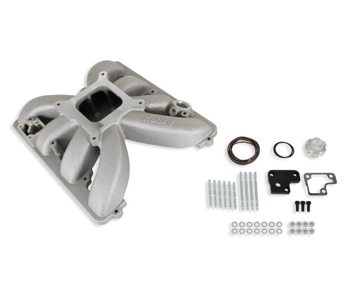 Gen 3 Hemi Single Plane Carbureted Intake Manifold - Aluminum 300-931