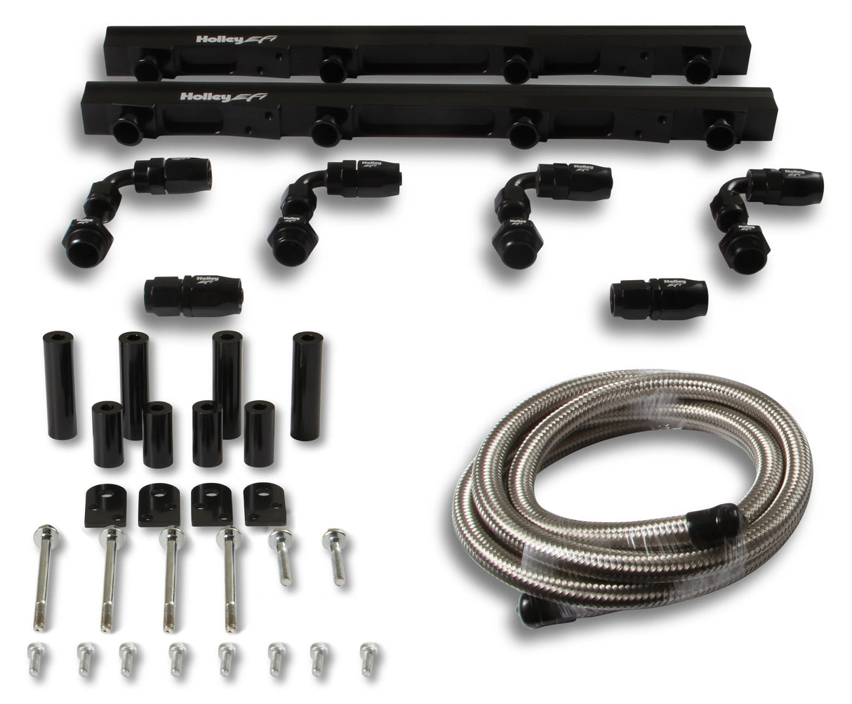GARAGE SALE - Godzilla 7.3L Billet Fuel Rail Kit by Holley