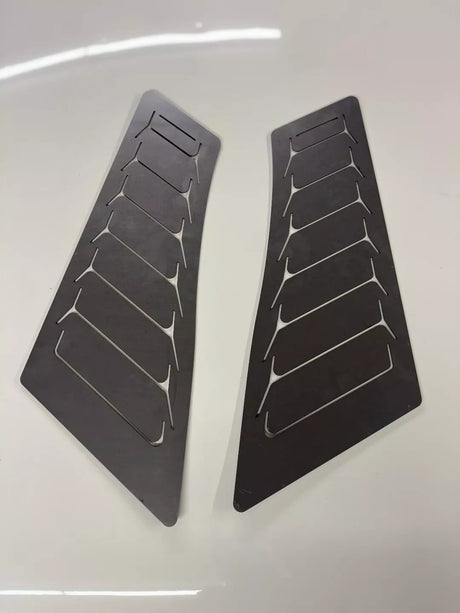 1970-1981 Camaro Hood Vent Louvers - Teardrop Scoop Style 2nd Gen