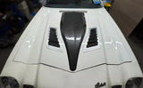 1970-1981 Camaro Hood Vent Louvers - Teardrop Scoop Style 2nd Gen