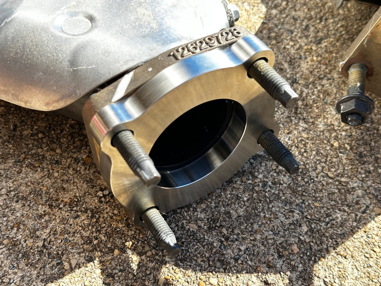 Gen V LT Camaro Exhaust Manifold Outlet Flanges - Stainless Steel LT1 LT4