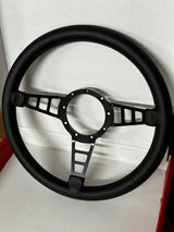 Mark 4 Track GT Steering Wheel - 14" Leather Wrapped by Lecarra