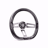 Carbon Fiber Steering Wheel Invadr - 6-Bolt by Ring Brothers