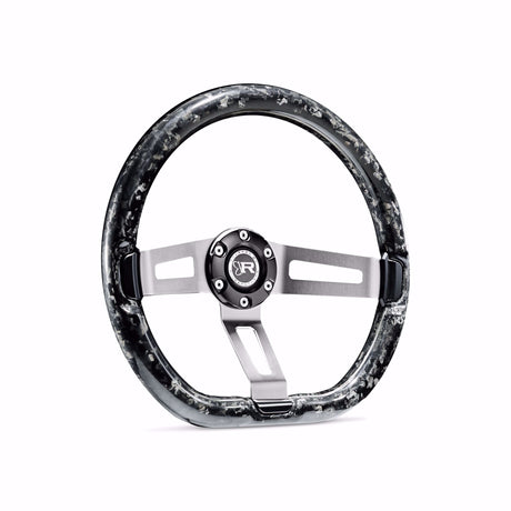Carbon Fiber Steering Wheel Invadr - 6-Bolt by Ring Brothers
