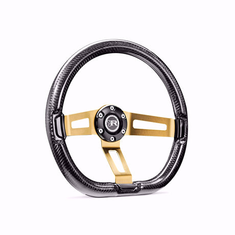 Carbon Fiber Steering Wheel Invadr - 6-Bolt by Ring Brothers