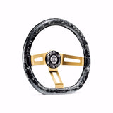 Carbon Fiber Steering Wheel Invadr - 6-Bolt by Ring Brothers