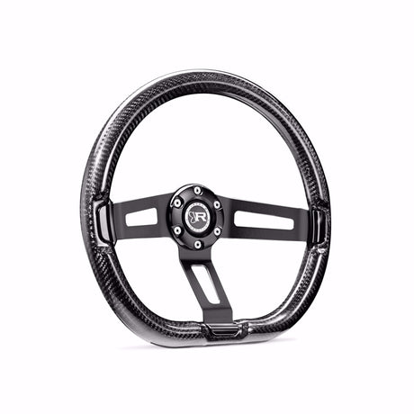 Carbon Fiber Steering Wheel Invadr - 6-Bolt by Ring Brothers
