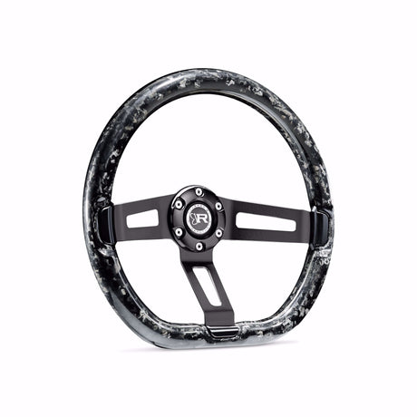 Carbon Fiber Steering Wheel Invadr - 6-Bolt by Ring Brothers