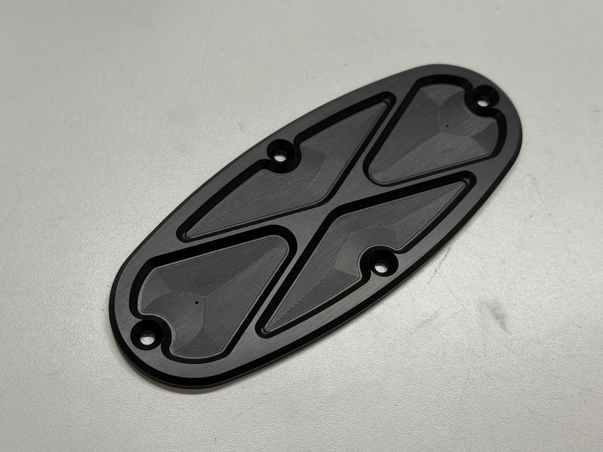 Billet Master Cylinder Lid for Wilwood Tandem Masters - Aluminum Cover