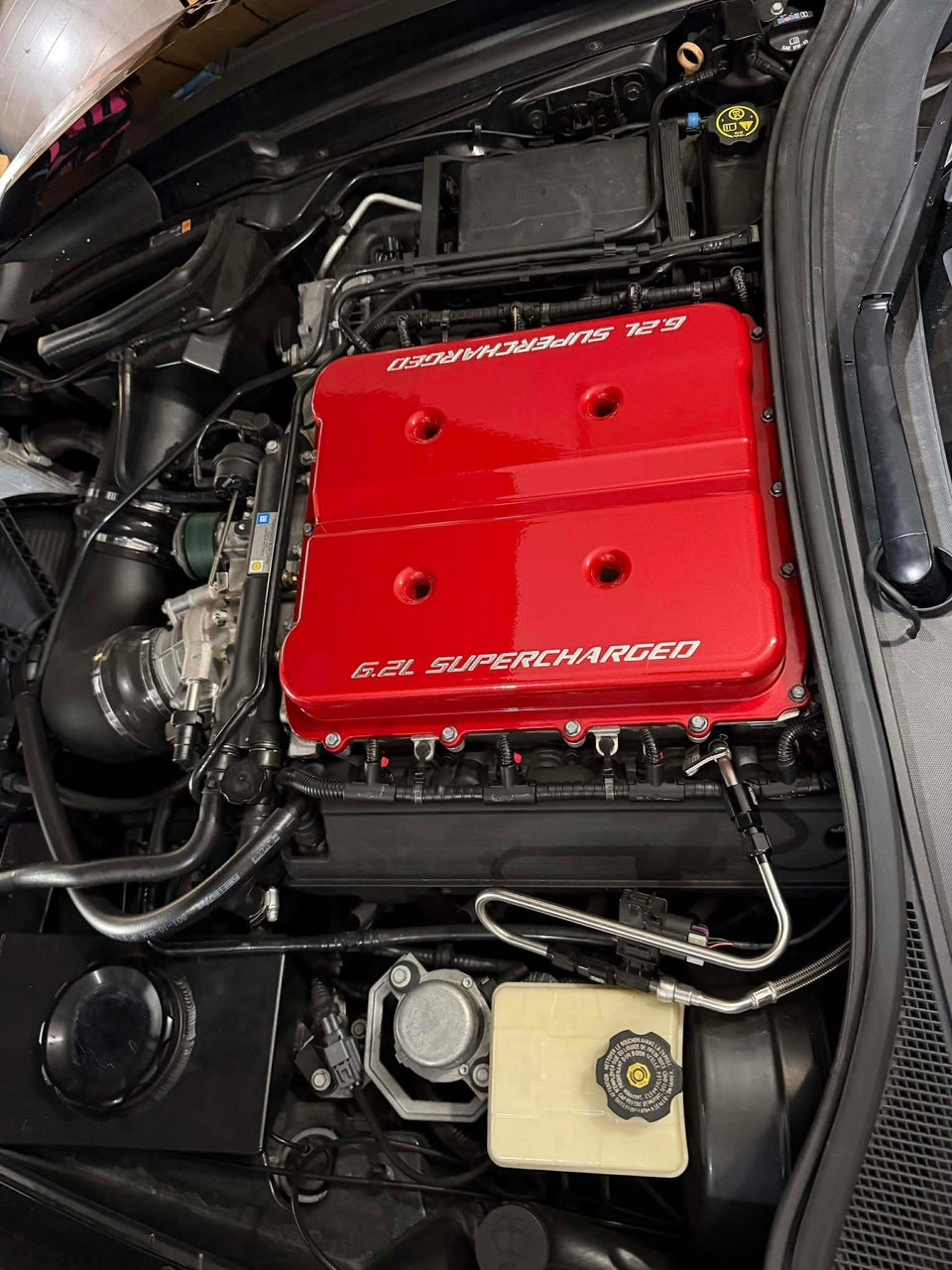 PTS Billet LT4 Supercharger Lid - Aluminum - Corvette Camaro CTSV