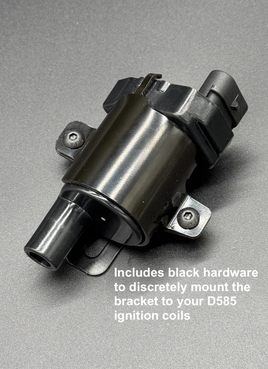LS D585 Truck Coil to Holley Valve Cover Bracket Kit